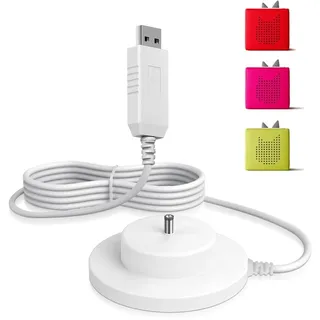 Glitfix USB Ladekabel für Toniebox, Ladestation Kompatibel mit Tonie Box Audio Player, Langlebig,Sechsschichtiger Sicherheitsschutz,1,8 M Kabel, Ersatz Original USB Ladegerät, Mit Bas