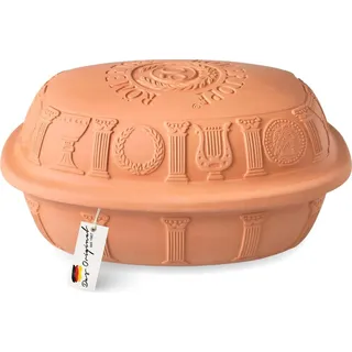 Römertopf Bräter 50 Jahre JUBILÄUM Terrakotta für 6-8 Personen