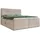 Boxspringbett Mollo bett bettkasten topper Doppelbett mit Bonell-Matratze cord