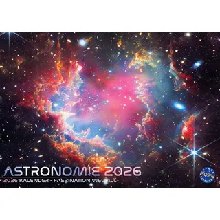 verlagsgruppe colgano NASA Astronomie: Faszination Weltall - Weltraum Kalender 2026 - Galaxien, Sterne, Planeten, Universum