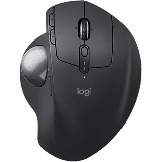 Logitech MX Ergo S Moderner kabelloser Trackball Maus, Graphit