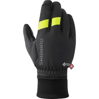 Shimano WINDSTOPPER Primaloft schwarz-gelb schwarz XL