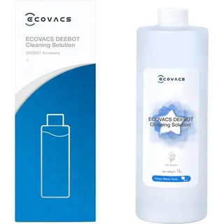 ECOVACS 1L Reinigungslösung für Saugroboter der Ecovacs DEEBOT X11, N20, N30, X1, X2, X5, X8, X9, T10,T20, T30, T50, T80, T30C Serie, Originalzub...