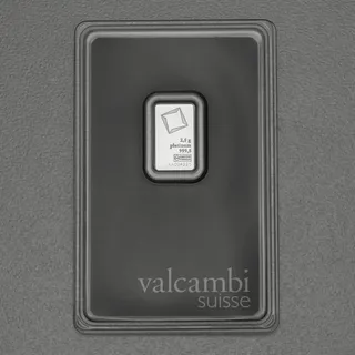 Platinbarren 2,5g VALCAMBI (Pt)