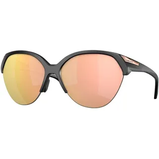 OAKLEY TRAILING POINT Sonnenbrille matte black/prizm rose gold polarized