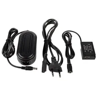 Caruba Canon LP-E17 (DR-E18) Dummy-Akku + AC-E6-Netzadapter