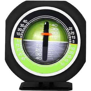 Auto Kompass Neigungsmesser, Außenleuchtender LED Neigungsmesser Digitaler Neigungsmesser Winkelmesser Hochpräzises Auto Kompass Messwerkzeug für Geländewagenn
