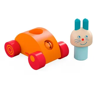 HABA Entdeckerfahrzeug Hasen-Flitzer Orange (2012240001)