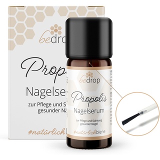 bedrop bedrop: Propolis Nagelserum - Nagelpflege mit hochdosiertem & 4 ätherischen Ölen Flüssigkeit 10 ml