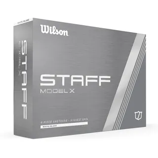 Wilson Staff Model X WHITE 12-BALL