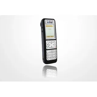 DeTeWe Aastra 610D Mobilteil, Rufnummernanzeige, 12h Sprechzeit, 4 Tage Standby, Freisprechfunktion, DECT - Schwarz/Silber