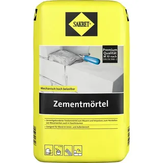 Sakret Fugenmörtel Zementmörtel grau 10 kg