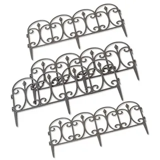 Hti-Living Zierzaun Schnörkel Nessa