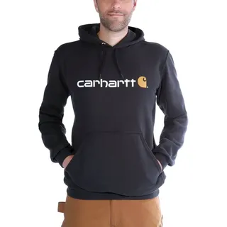 CARHARTT Logo Sweatshirt | Black - XS