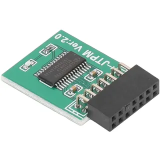 TPM-Modul, 14-polig für MSI TPM 2.0-Modul, LPC-Schnittstelle, Starke Verschlüsselung, TPM-Modulplatine für Win11, Grün, Modul, Computer-Motherboards