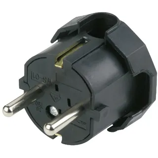 REV Ritter REV 0512045777 Schutzkontakt-Winkelstecker Kunststoff 250V Schwarz IP20