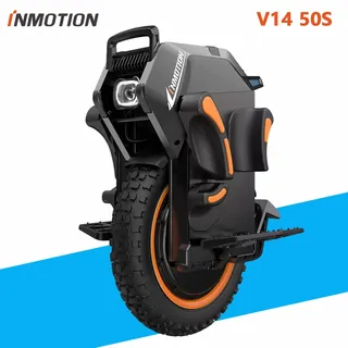 INMOTION Elektrisch Einrad V14 50S Adventure 2400Wh/134V 9OOOW 120 km Monowheel