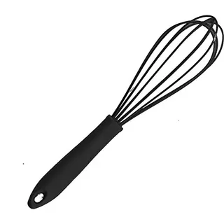 KOCHBLUME Schneebesen groß 27 cm, anthrazit, Kochblume Edition, Silikon