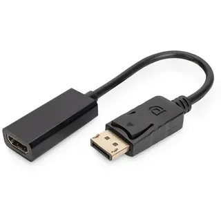 Digitus AK-340400-001-S Displayport Adapterkabel 0,15 m