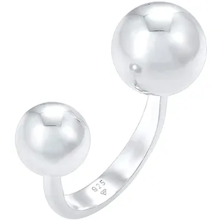 Elli Ring Damen Statement Kugeln in 925 Sterling Silber