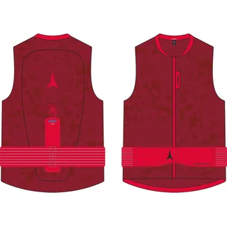 Atomic Live Shield Amid Lite Vest JR - red)