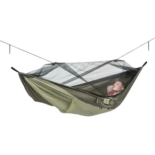 AMAZONAS Moskito-Traveller Thermo XXL 350 x 160 cm braun/beige inkl. Moskitonetz