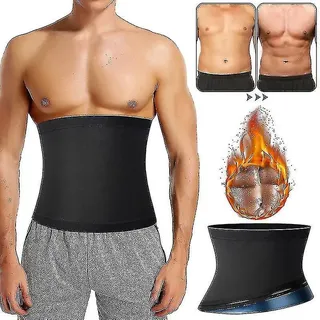 Herren-schwitzgürtel, Bauchweggürtel, Sauna-stil, Fitness - L-xl