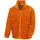 Microfleece Jacke Orange S