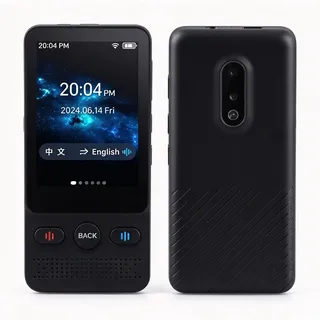 Sprachtranslator -Gerät, AI Smart Translator, 2 -Wege -Voice -Übersetzung von Echtzeit, Unterstützung von 138 Sprachen, Offline & Foto & & WLAN -Übersetzung