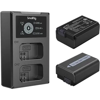 SmallRig 3818 NP-FW50 Akku+Ladegerät-Kit