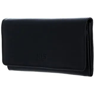 H.I.S. H.I.S Wallet with Flap Damen Geldbörse bla black