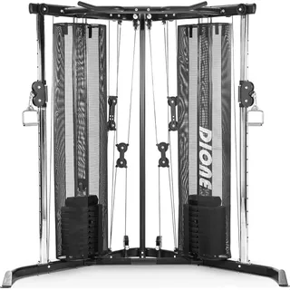Dione Cable Crossover 2x 50KG - DIONE - Kraftstation - Multi-Kabelzug - Fitness Training Center - Homegym