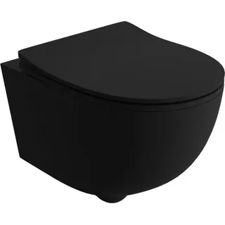 Domino Brava Toilettensitz Schwarz