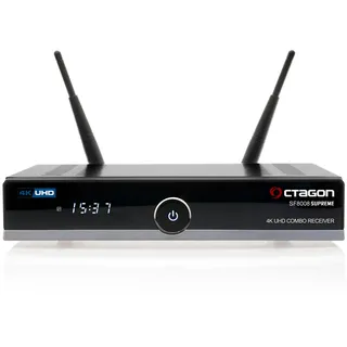 Octagon SF8008 V3 UHD E2 DVB-S2X & DVB-C/T2 Receiver,