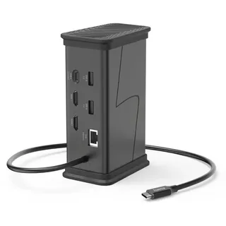 Hama USB-Hub Connect2Office Black, USB-C® Power Delivery