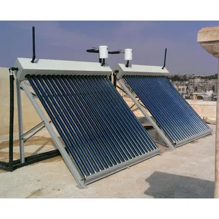 Pool heizen 24 Röhrenkollektor - Solar-Warmwasserbereiter- Solarthermie