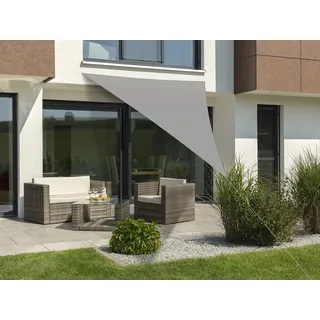 Schneider Lanzarote dreieckig 400 x 400 x 300 cm silbergrau