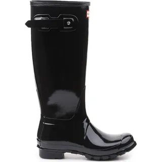 Hunter Original Tall Gloss Wellington Boots - Schwarz - 40,5