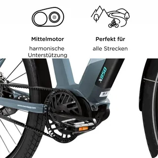 Zündapp X850 27,5 Zoll RH 53 cm Diamant basaltgrau