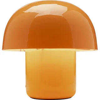 Kare DESIGN Tischleuchte Mushroom Stahl Orange 20 cm