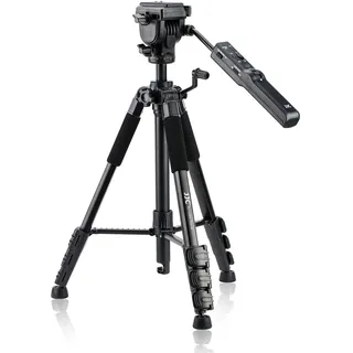 JJC VCT-VPR1 Kompaktfernbedienungsstativ für Sony Alpha A7R IV A7 III A7S II A9 A6000 A6600 A6500 A6400 A6300 A6100 RX100 VII RX10 HDR-CX405 CX440 CX455 CX675 CX900 FDA-AX53 AX33 AX100 AX700