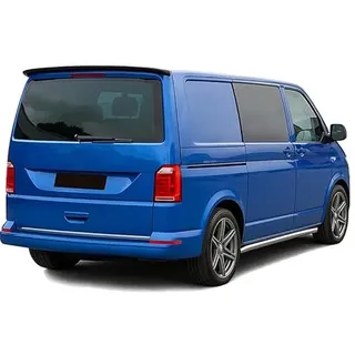 AutoStyle Dachspoiler kompatibel mit Volkswagen Transporter T6 2015-2020 / T6.1 2020- (mit Luke) (ABS glänzend schwarz)
