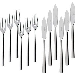 Villeroy & Boch Piemont Fischbesteck 12tlg. - Silber