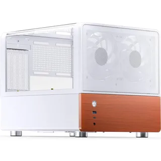 Jonsbo Mini-Tower Gehäuse, Gaming-Gehäuse, PC-Gehäuse Weiß