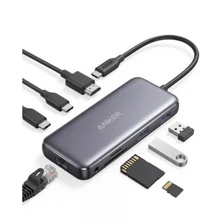 Anker PowerExpand (8-in-1) USB-C PD Data Hub (A83830A1)