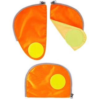 ergobag pack Seitentaschen Zip Set Sichtbarkeits-Set cubo und cubo light gekauft vor Oktober 2019 Set 3-teilig Orange