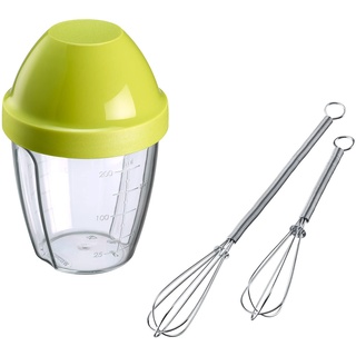 Westmark 2 Mini-Schneebesen, aus rostfreiem Edelstahl 18/8, 15cm und 20 cm Länge, silber, 12472270