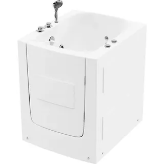 Home Deluxe Vital L Sitzbadewanne 80 x 94 cm links