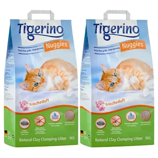 Tigerino Nuggies Frischeduft 2 x 14 l