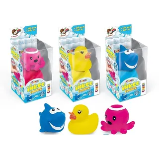Craze Badekugel mit Gummi-Wassertier 3er Pack Badebombe